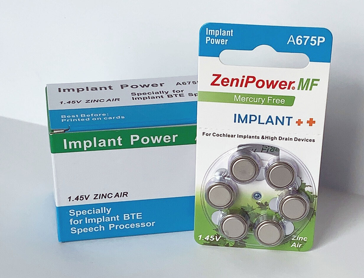 Pilas ZeniPower A675P – 1 caja (60 unidades)